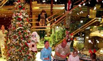 Christmas morning aboard Holland America